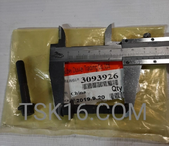 Болт М8*1,25*45 выпускного коллектора 3093926 - ISF2.8 (Ориг)